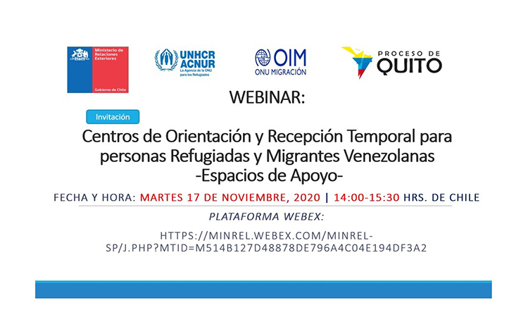 Centro de Orientación y Recepción Temporal para personas Refugiadas y Migrantes Venezolanas